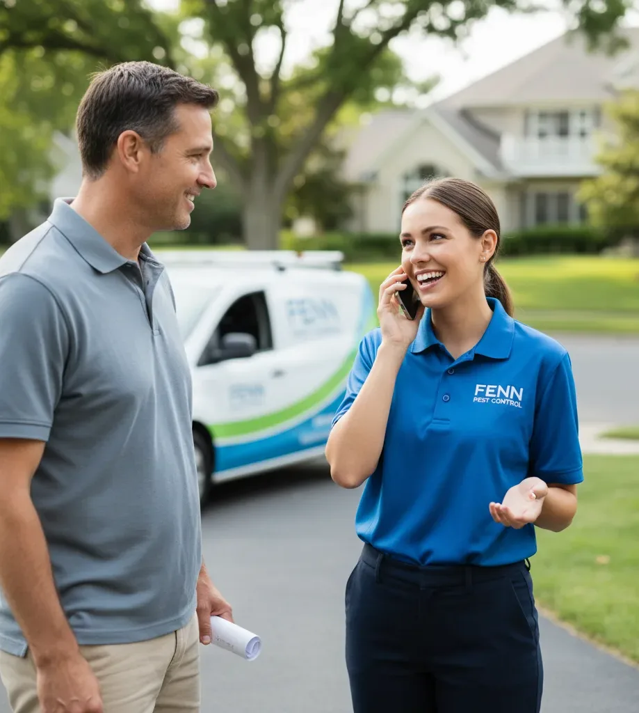 Fenn Pest Control customer support in Eaton